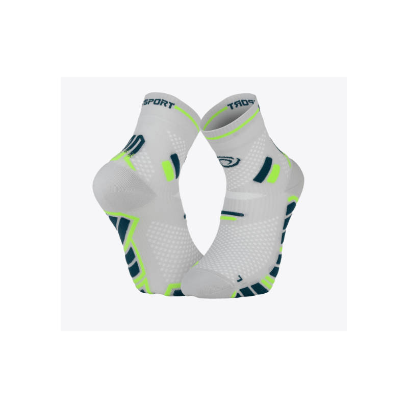 BV sport Socquette trail ultra.2 MID gris/vert