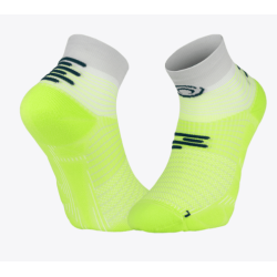 Socquette run marathon.2 LOW lime/gris