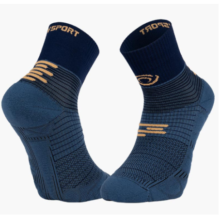 BV sport Socquette run marathon.2 MID bleu/marine