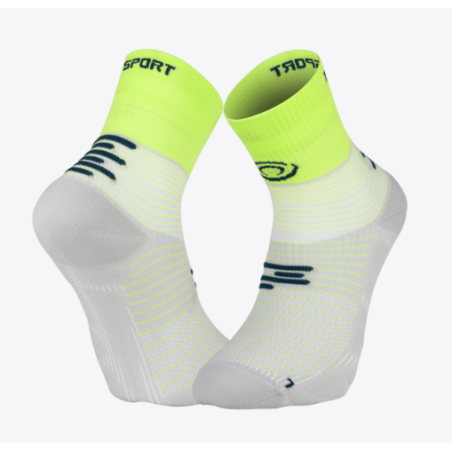 Socquette run marathon.2 MID gris/lime