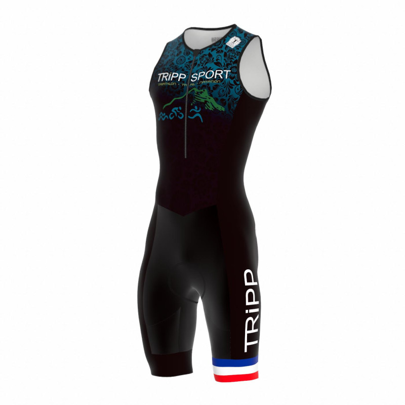 Bioracer Triathlonanzug kurze Distanz Herren