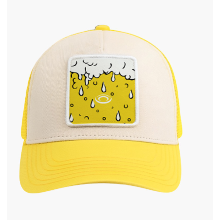 BV sport Casquette trucker biere blonde