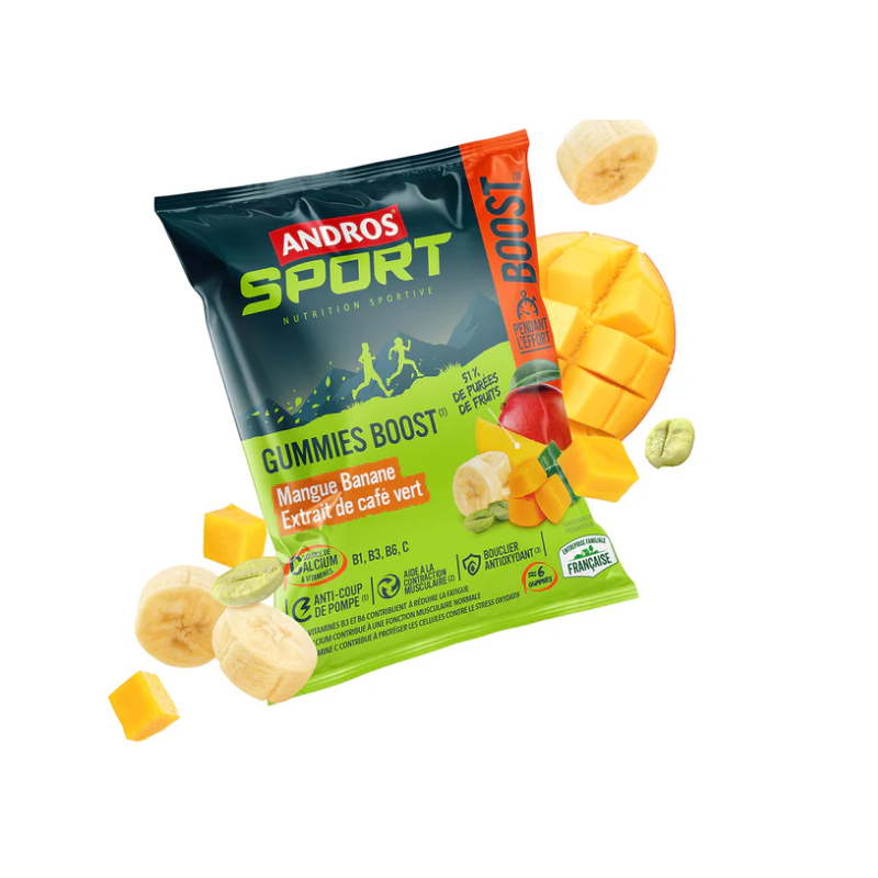 Sachet 30g gum boost mangue banane