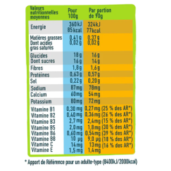 Andros sport Gourde fruits mixé pommes bananes 40g