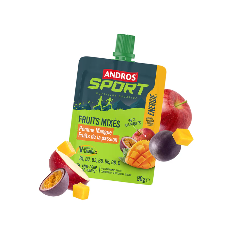 Gourde fruitx mixés pommes mangues 90g