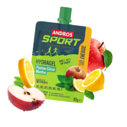 Gourde hydrogel pomme citron menthe 90g