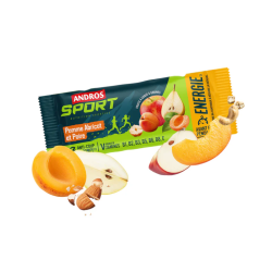 Barres fruits à coques et grainés pomme abricot poire 40g