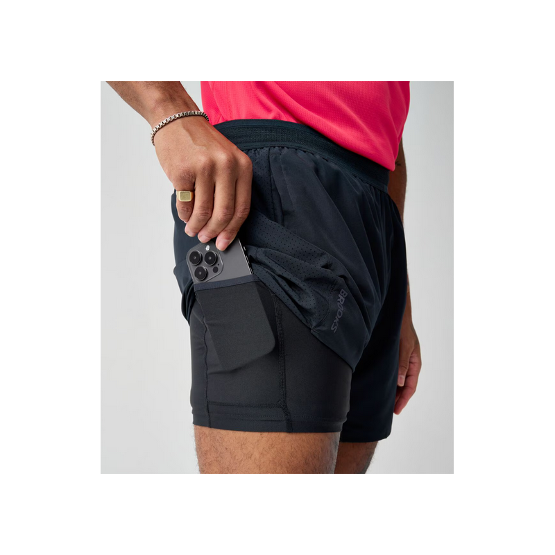 Brooks Dash 2-in-1 short (M)
