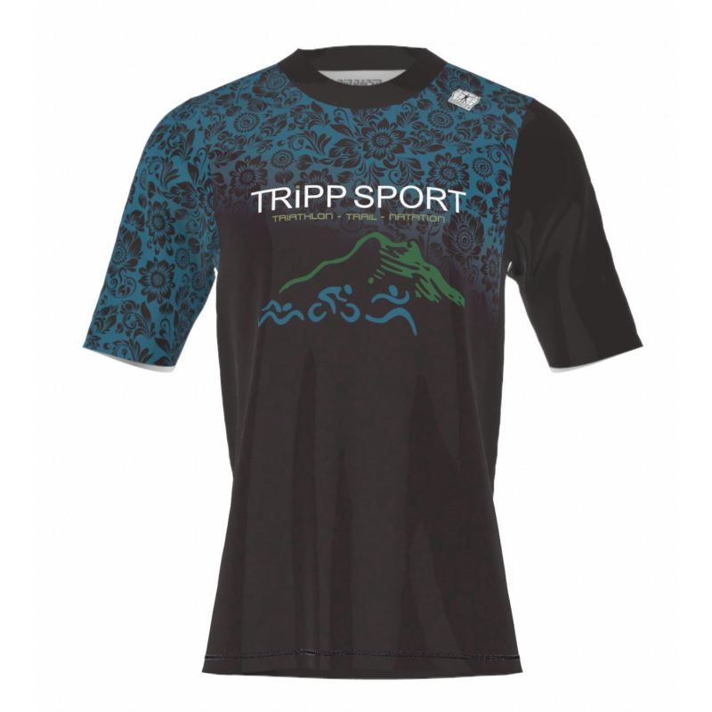 T-shirt technique running triathlon