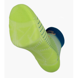 BV sport Socquette run marathon.2 LOW lime/gris