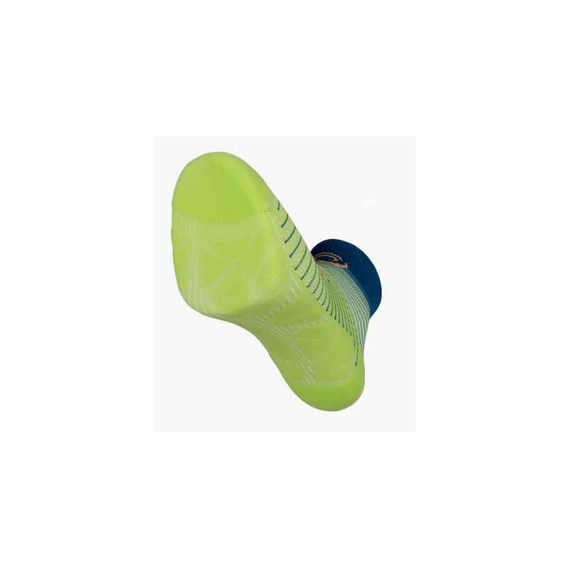 Socquette run marathon.2 LOW lime/gris