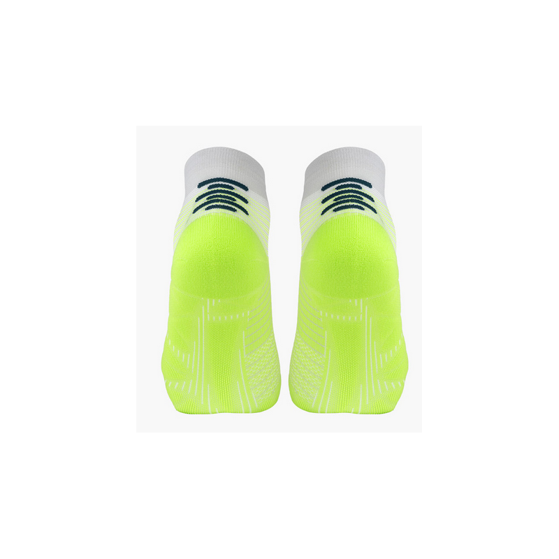 Socquette run marathon.2 LOW lime/gris