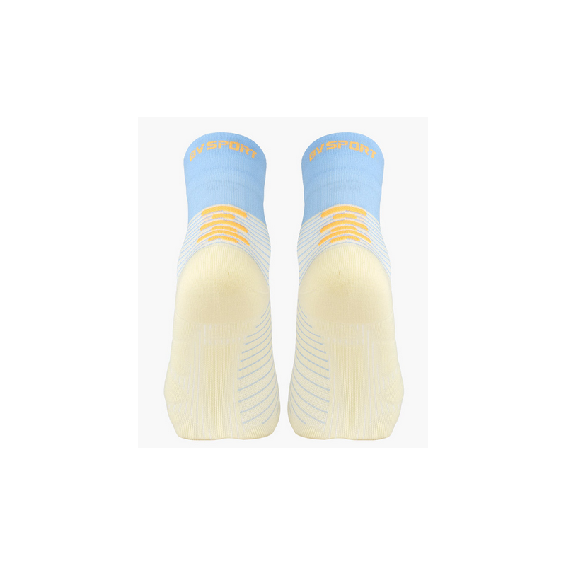 Socquette run marathon.2 MID beige/ciel