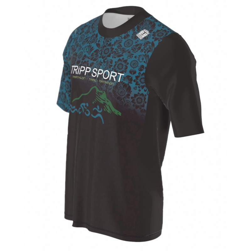 T-shirt technique running triathlon