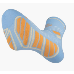 BV sport Socquette trail ultra.2 MID ciel/orange