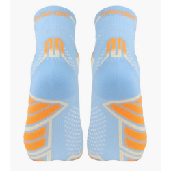 Socquette trail ultra.2 MID ciel/orange