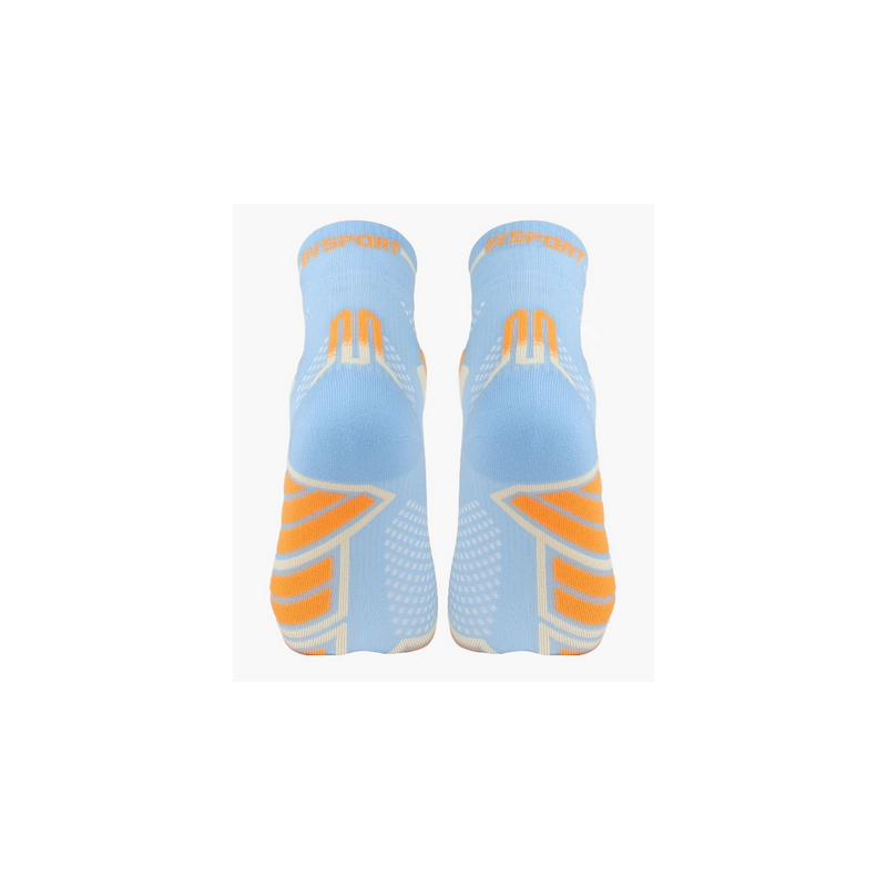 Socquette trail ultra.2 MID ciel/orange