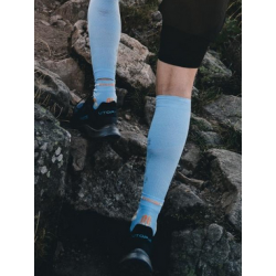 Socquette trail ultra.2 MID ciel/orange