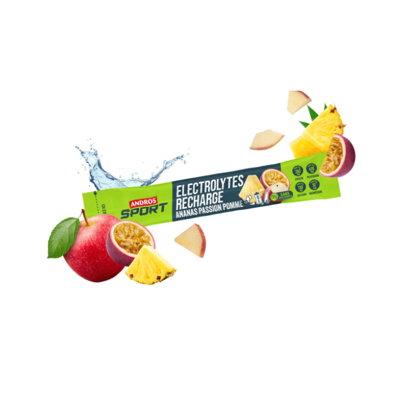 Andros sport Electrolitos piña y fruta de la pasión