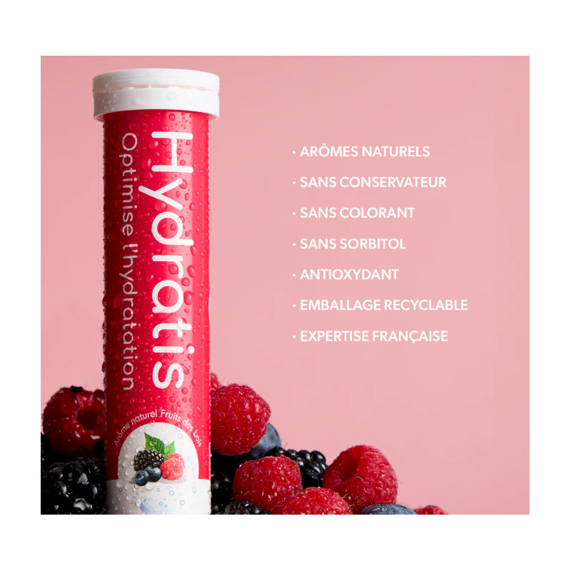 Pastilles Hydratis saveur fruits des bois