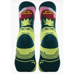 Socquette Trek Summit high lyocell Pyrenees Vert