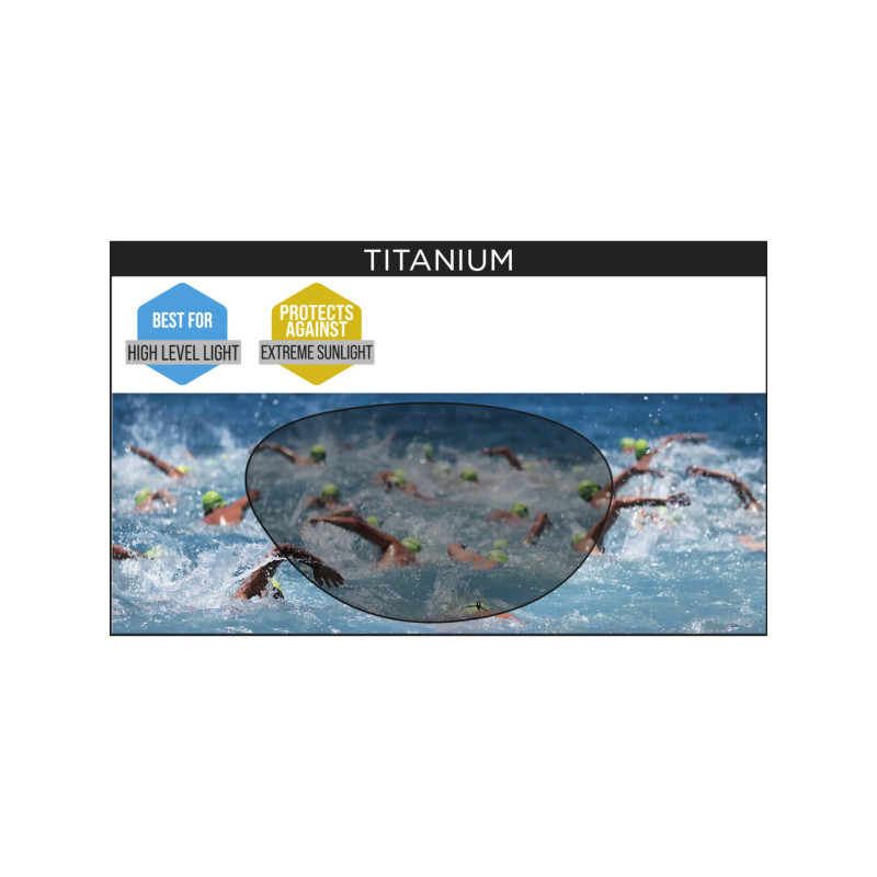 zoggs Lunettes de natation Predator Titanium