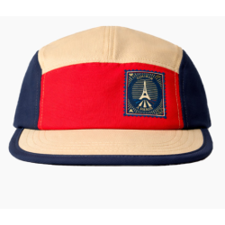 Gorra 5 panel BV Sport París retro | Ripstop