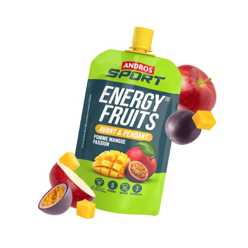Gourde Energy Fruits pomme mangue passion