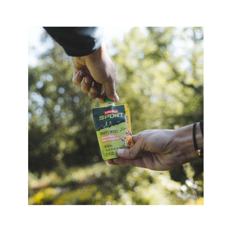 Gourde Energy Fruits pomme mangue passion
