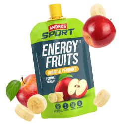 Andros sport Energy Fruits Apple Banana Pouch