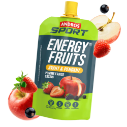 Andros Sport Energy-Fruchtbeutel Apfel Erdbeere Cassis