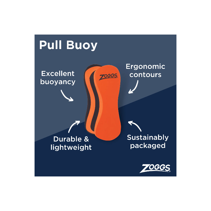 Pull Buoy Black/orange