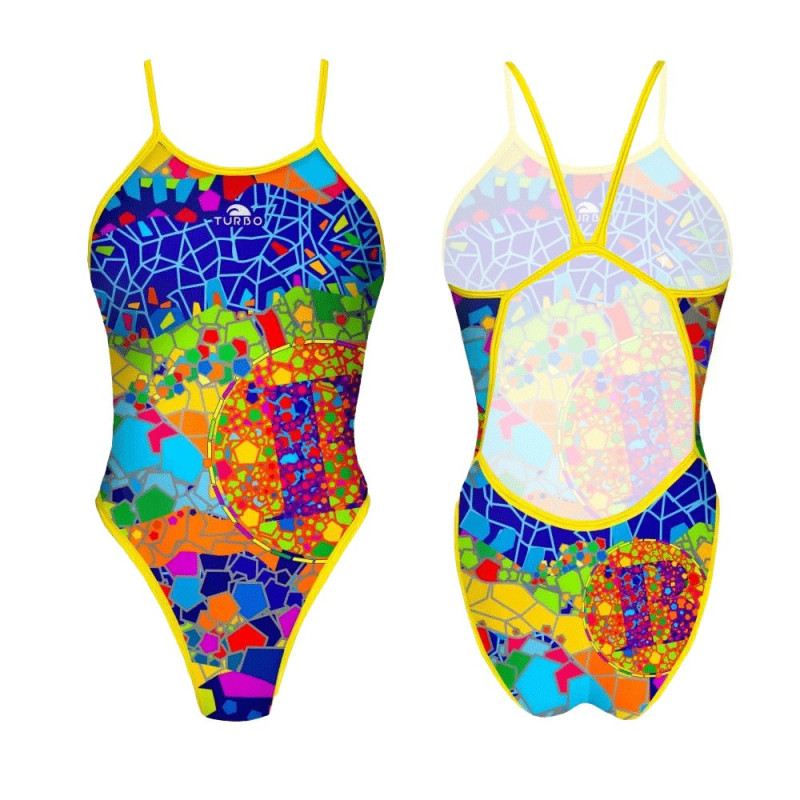 copia de Maillot de bain natation Femme Revolution Cuba Coco Taxi
