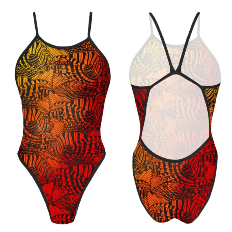 Maillot de bain femme Revolution Gradient fish