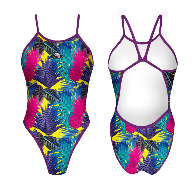 Maillot de bain natation Femme Revolution pinaple jungle