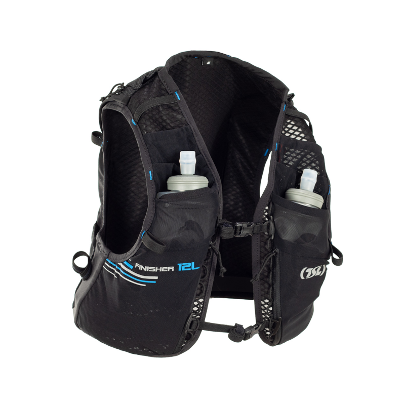 Sac trail Finisher 12L + 2 flasques souples 500ml