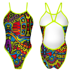 Maillot de bain femme Revolution Africa Neon