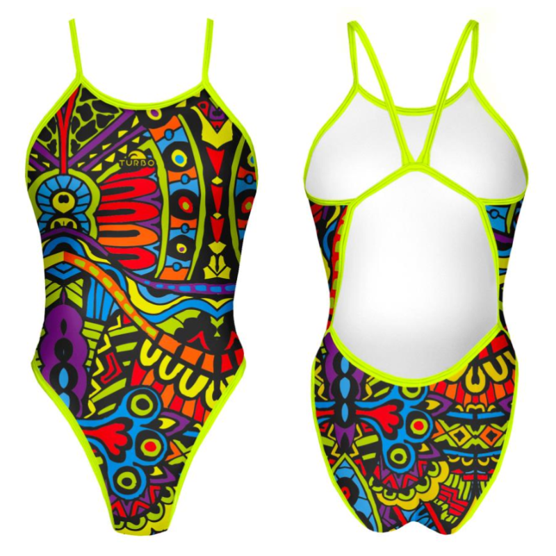 Maillot de bain femme Revolution Africa Neon