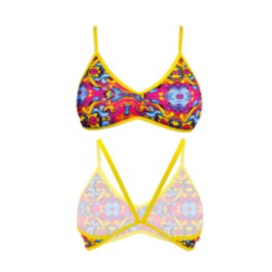 Haut bikini funky kaleidocoast