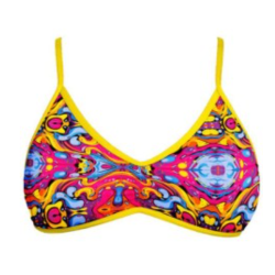 Haut bikini funky kaleidocoast