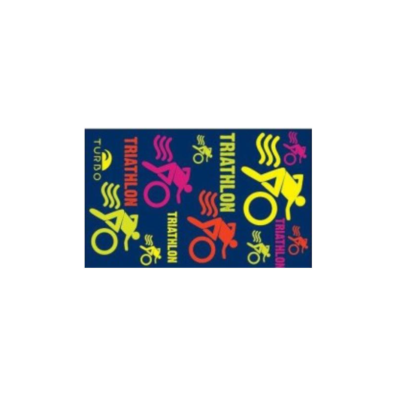 Serviette Natation Coton+Microfibres Triathlon Bicis
