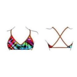 Turbo Haut bikini mare geoflu