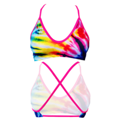 Haut bikini mare swirl
