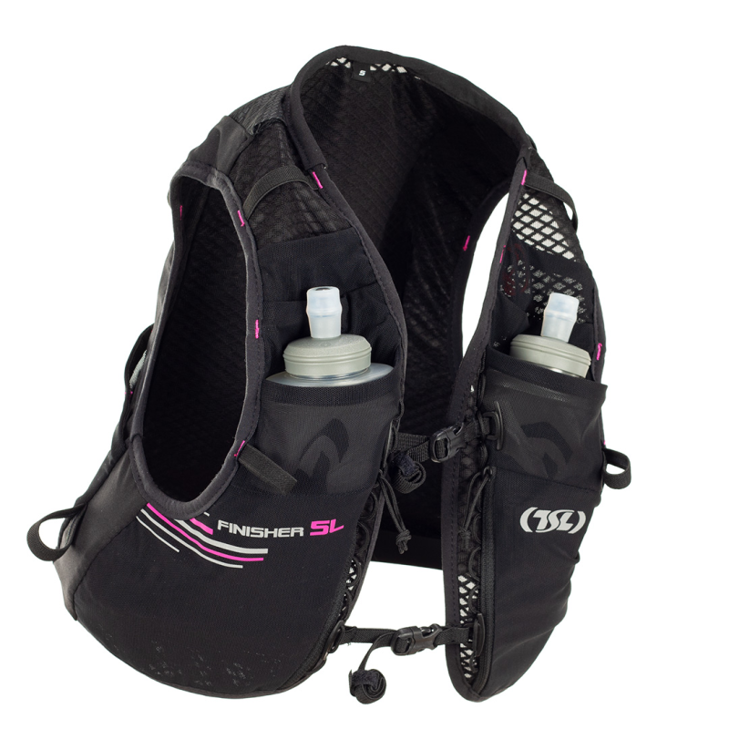 TSL Outdoor Finisher 5L Trail Pack with 2 Soft Flasks