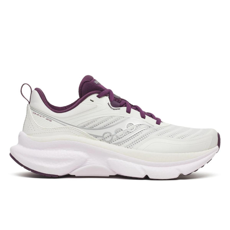 Saucony Omni ST 23 W Ivory Eggplant