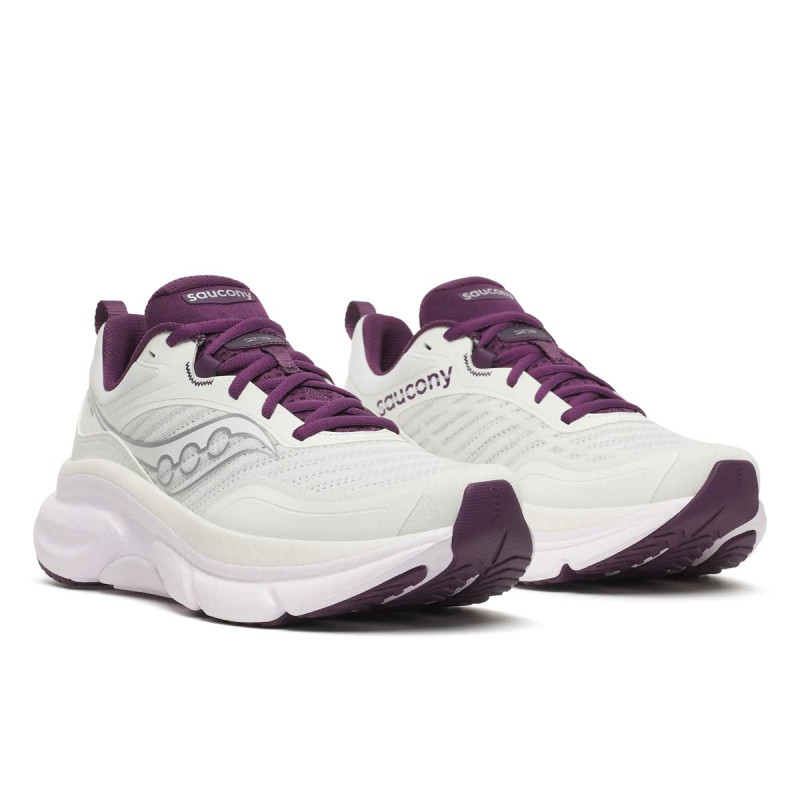 Saucony Omni ST 23 W Ivory Eggplant