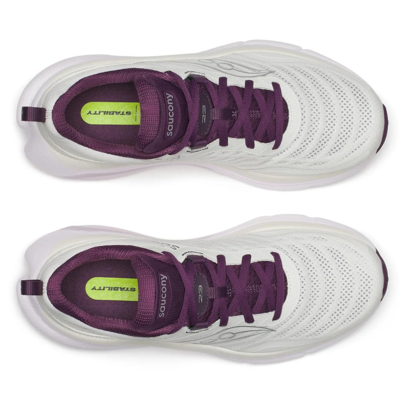 Saucony Omni ST 23 W Ivory Eggplant