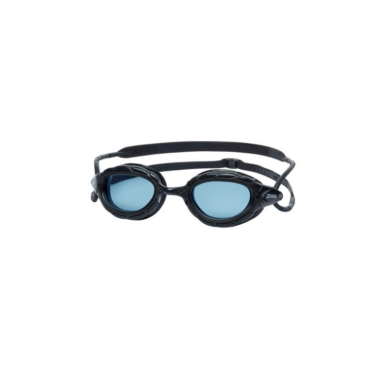 Zoggs Predator Black Black Tint Smoke