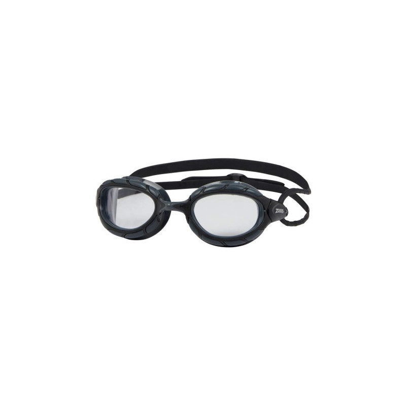 Zoggs Predator Black Black Clear
