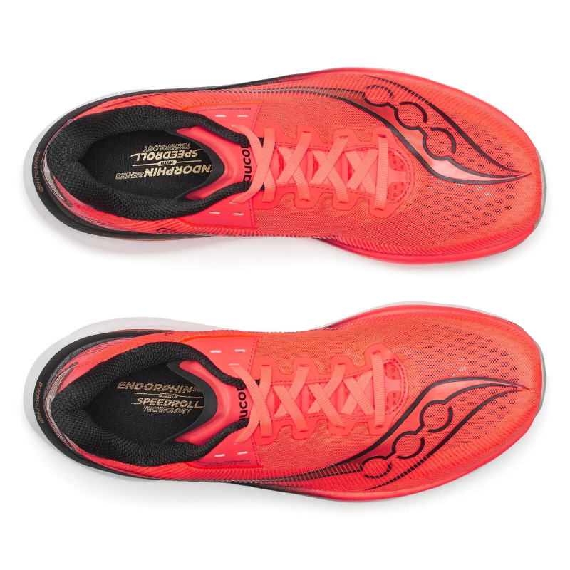 Saucony Endorphin Azura Hombre - VIZIRed Black